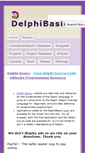 Mobile Screenshot of delphibasics.info